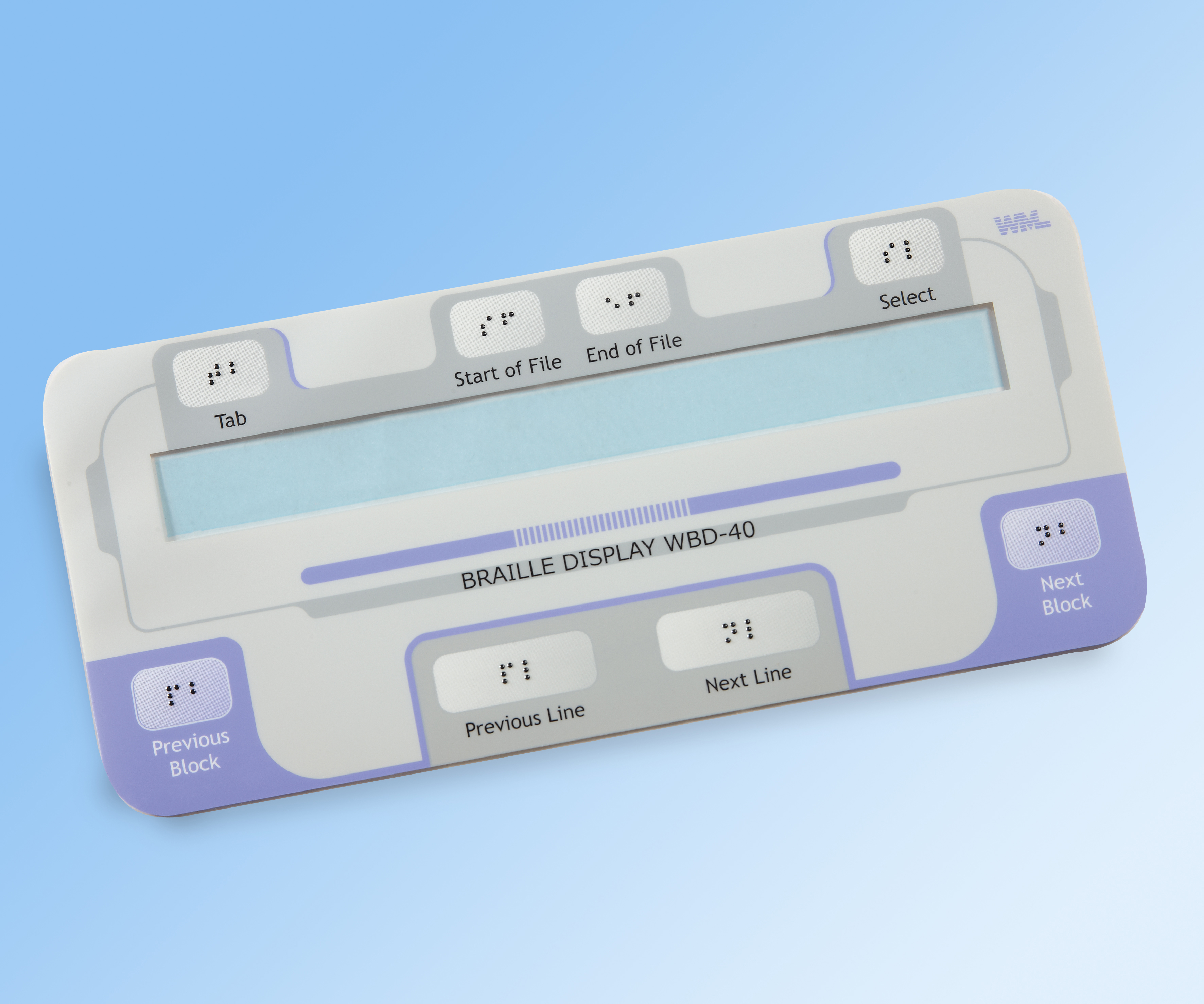 Braille script Keypad