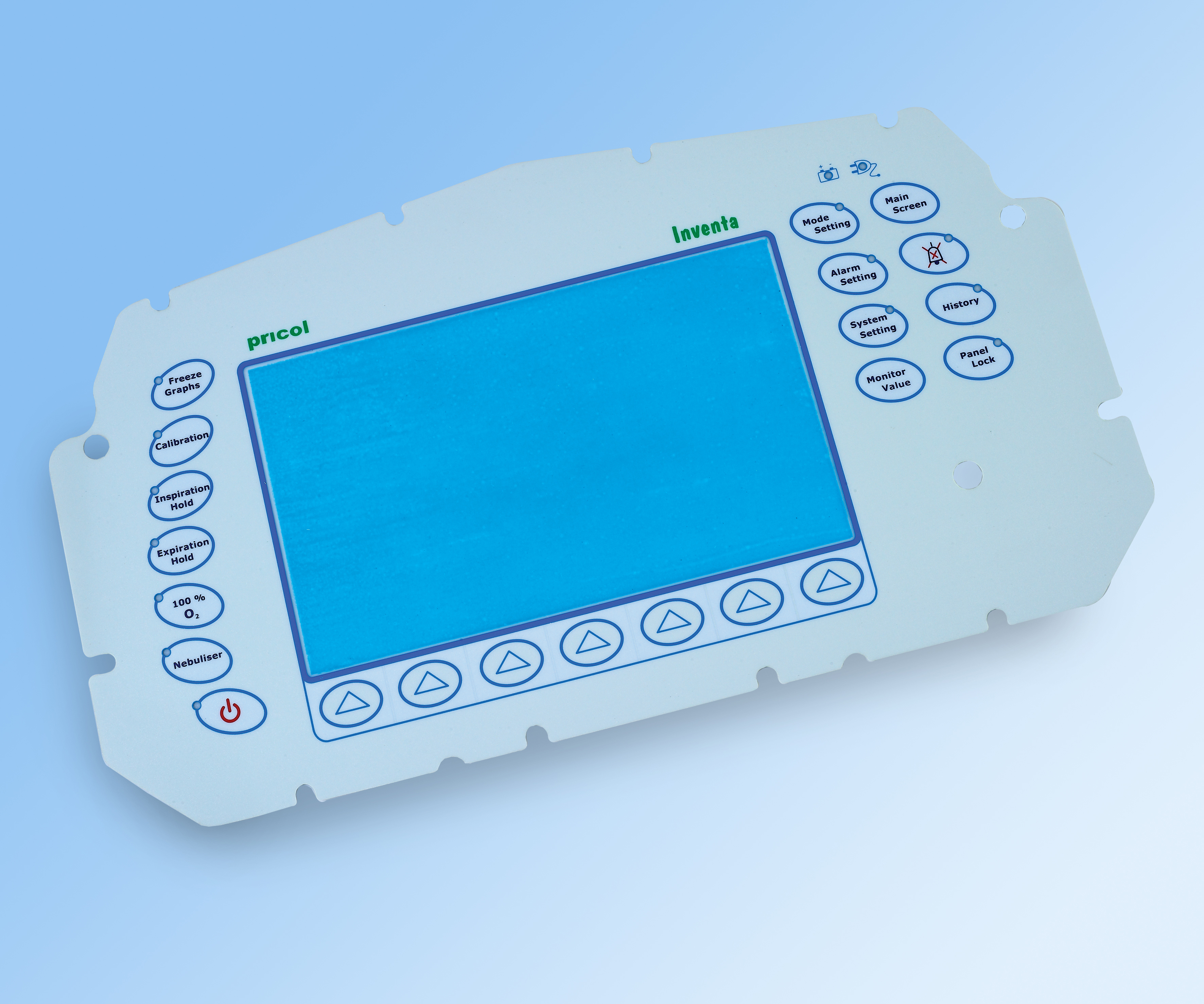 Medical equipment Keypad 8