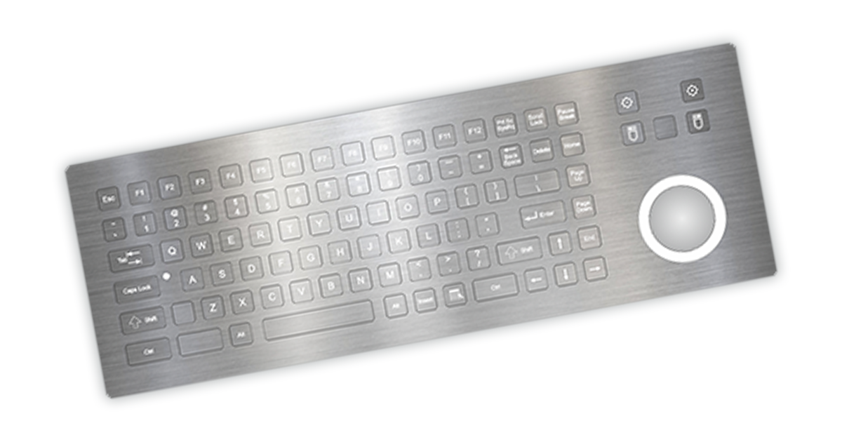 Metallic Industrial Keyboard Manufacturer