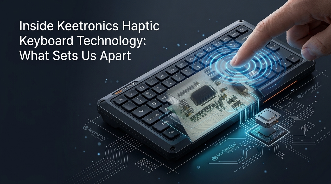 Inside Keetronics' Haptic Keyboard Technology: What Sets Us Apart