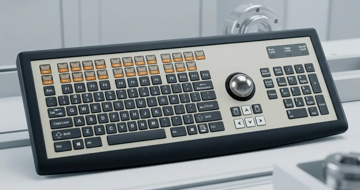 Tactile Membrane Keyboard