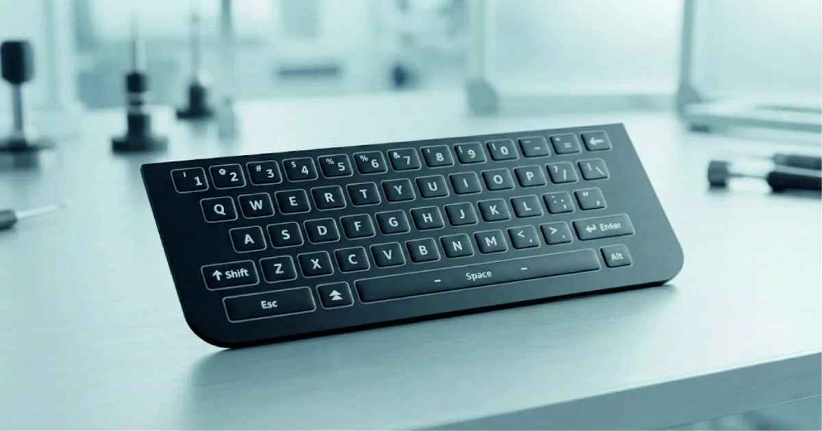 3D/Epoxy foam Keyboard