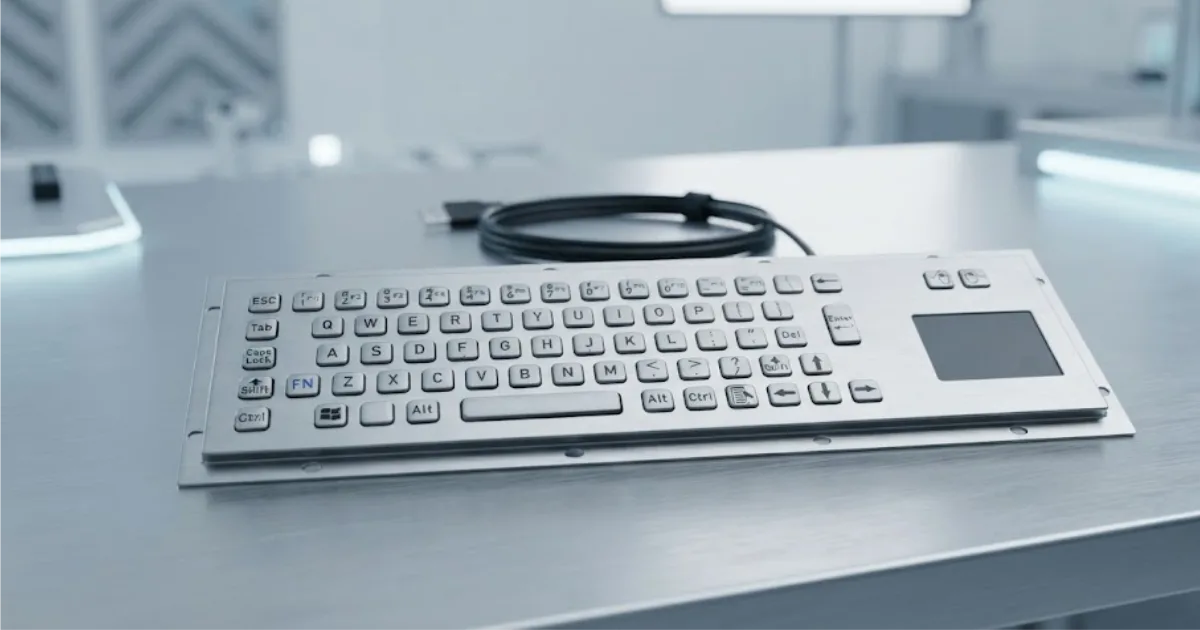 Vibration and Bump Proof Keyboard