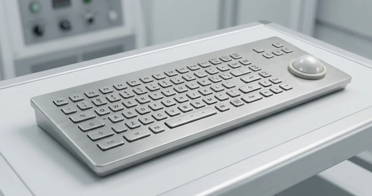 Metallic Industrial Keyboard Manufacturer