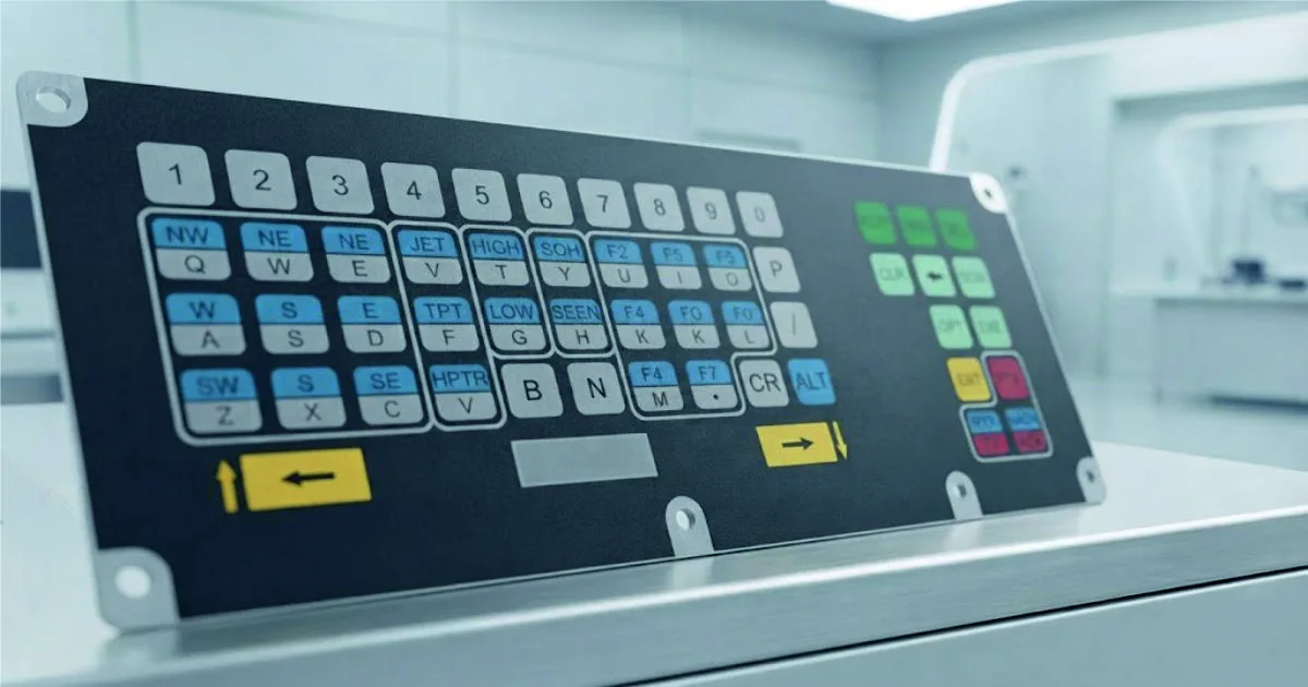 Leak Testing SPM (Special Purpose Machine) Operator Keypad