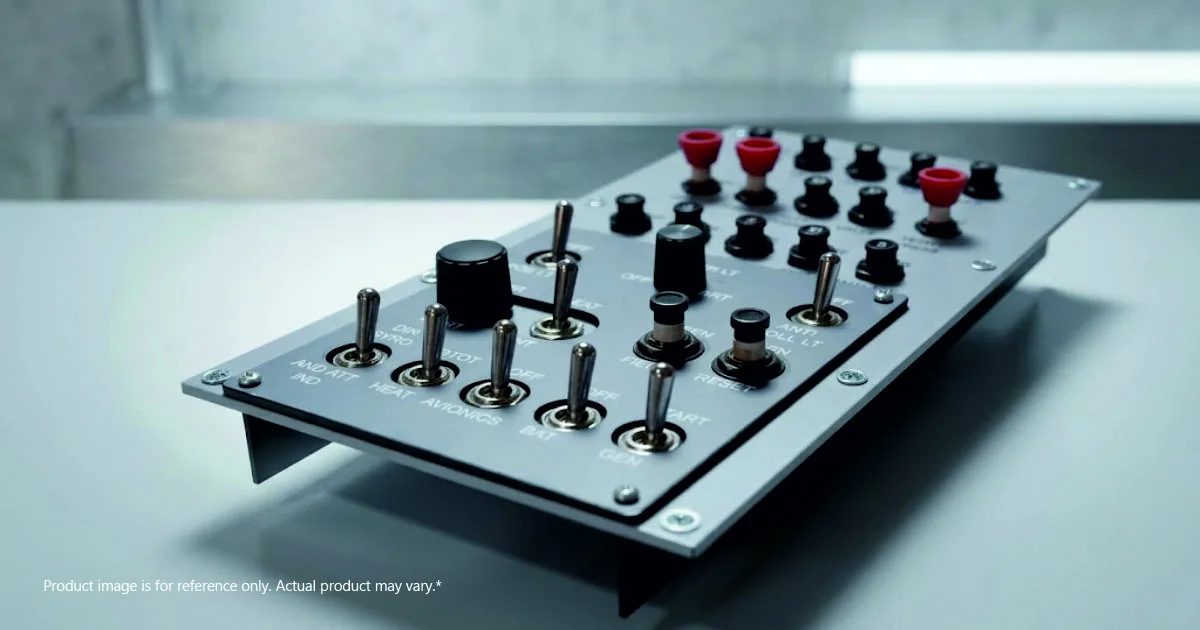Vibration-proof testing rigs switches