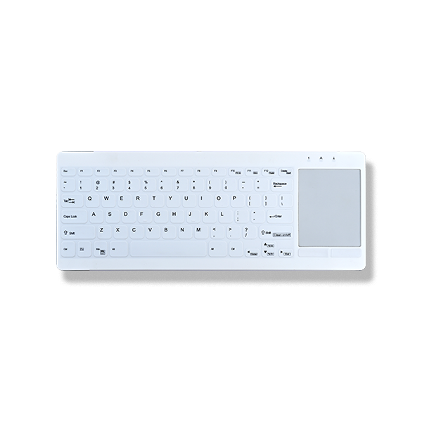 Silicon Based Keyboard with Integrated Touchpad