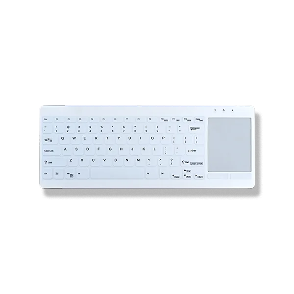 Silicon Based Keyboard with Integrated Touchpad