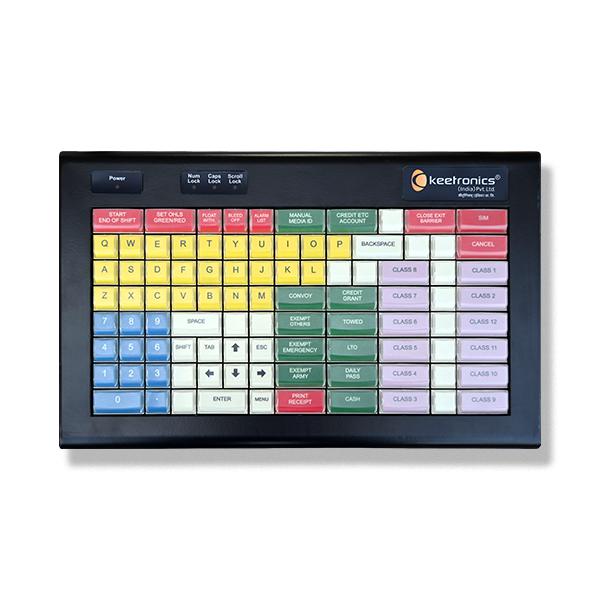 Long Travel Industrial Keyboard (Modular Type)