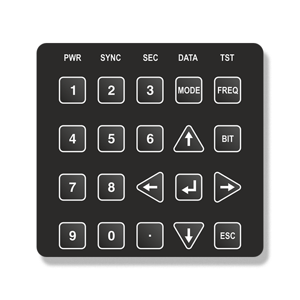 5 × 4 Illuminated Membrane Keypad