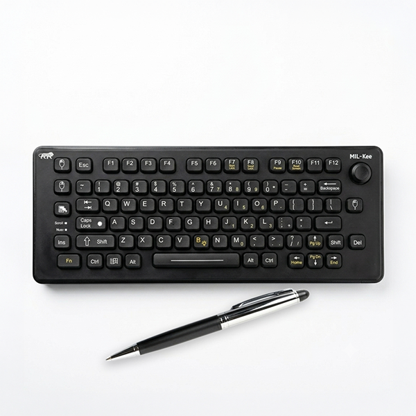 MIL KEY L246W96K83 Rugged Backlit Keyboard