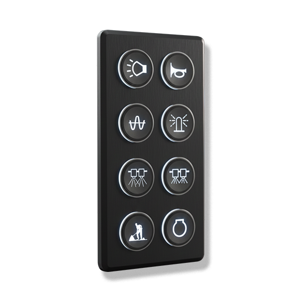 Rugged Off-Road Vehicle Control Keypad