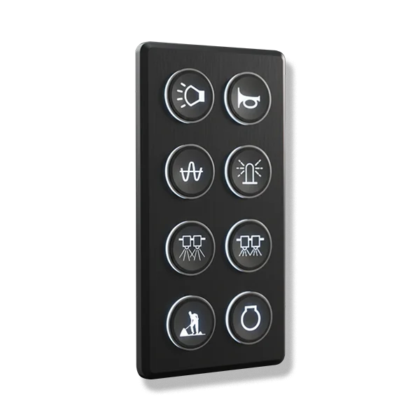 Rugged Off-Road Vehicle Control Keypad