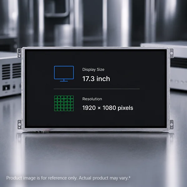 17.3-Inch Capacitive Touch LCD Module with Optical Bonding (Rear Mount)