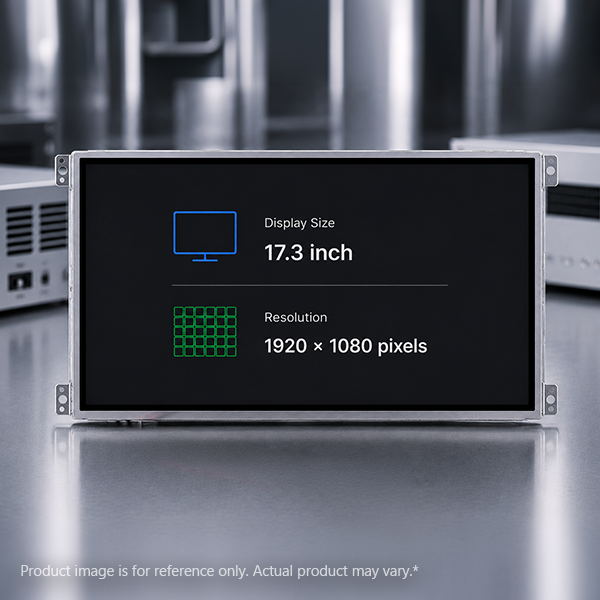 17.3-Inch LCD Display with AR Toughened Glass & Optical Bonding