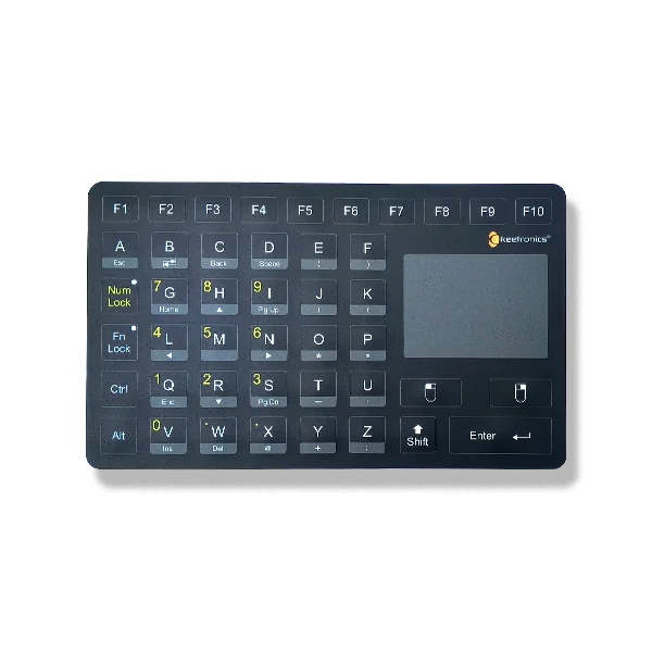 6 × 5 Matrix Industrial Keyboard with Touchmouse