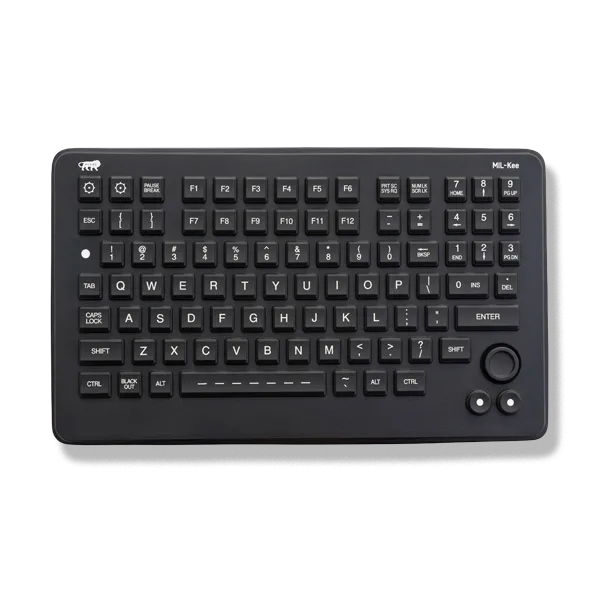 MIL-Grade “Milkey” Military & Space-Saving Backlit Keyboard