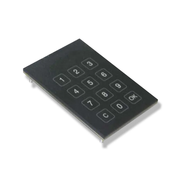 Capacitive 4 × 3 Numeric Touch Keypad with Backlight