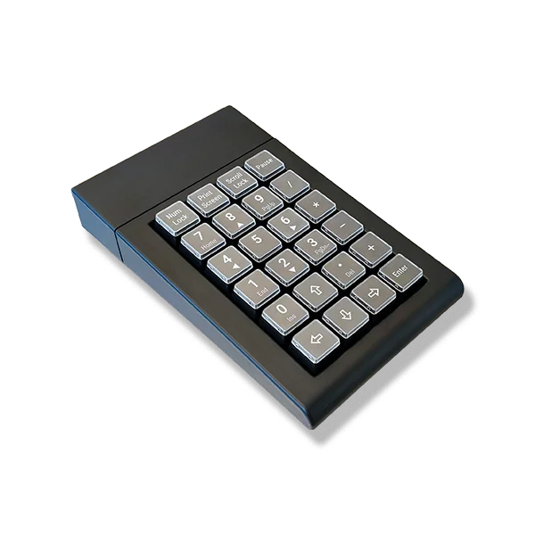 Long Travel PC-Compatible 24-Key Numeric Keyboard