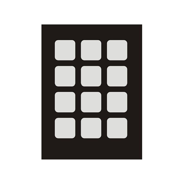 KT 43 Tactile Metal Dome Keyboard